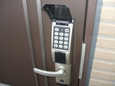 Entrance. Digital lock