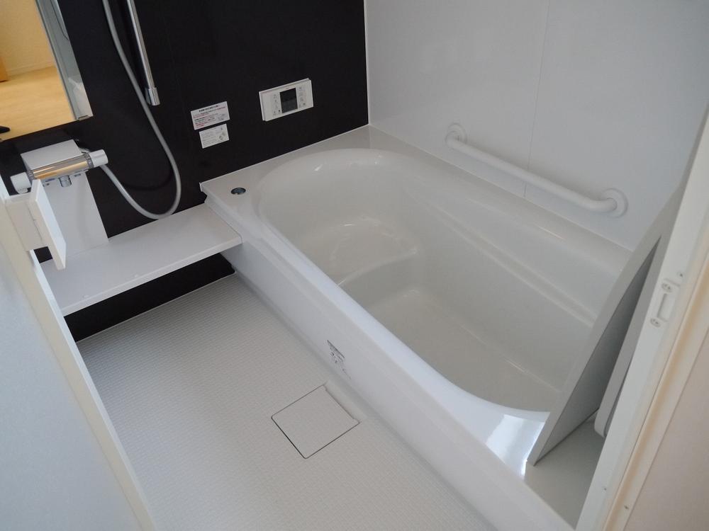 Bathroom. Air Heating drying with unit bus