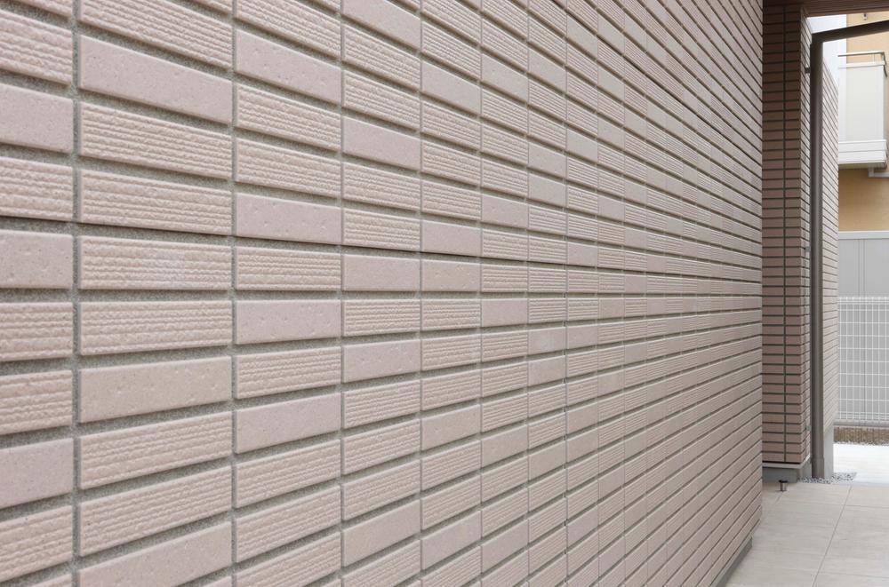 Other. The outer wall spraying and tile finish