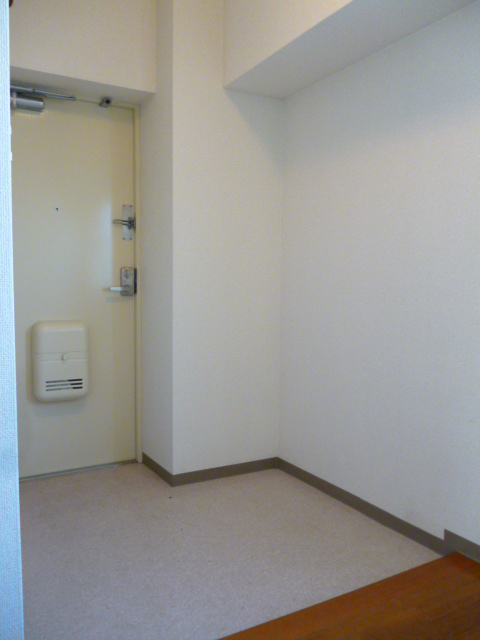 Entrance. Entrance around and spacious. Lower level difference, There is a window in the front door