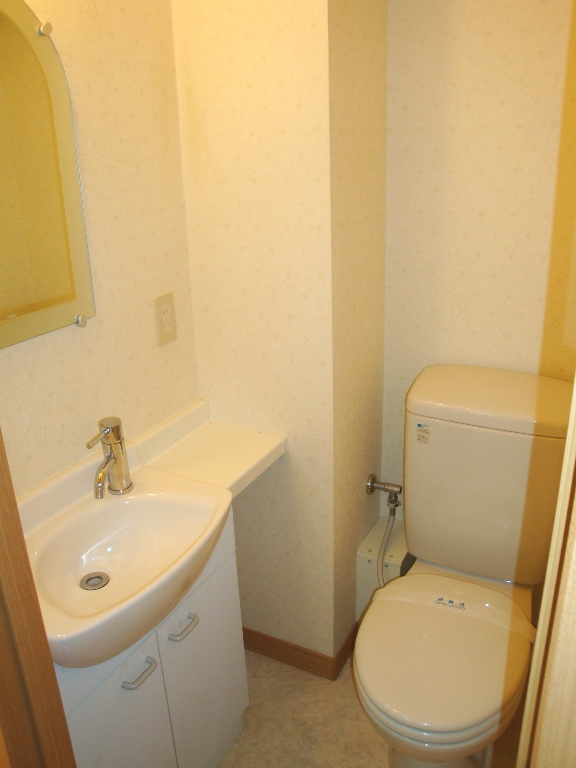 Toilet. It has become a powder room