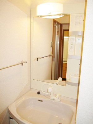 Washroom. Independent wash basin