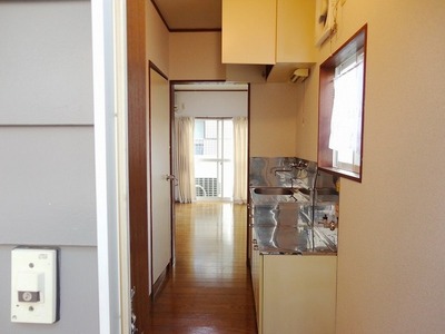 Entrance. Appearance from the front door