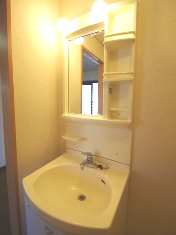 Washroom. Independent wash basin