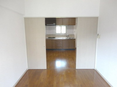 Living and room. Living as seen from the Western-style