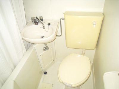 Bath. Bathroom with cleanliness