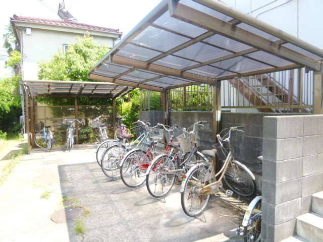 Other common areas. Covered parking lot