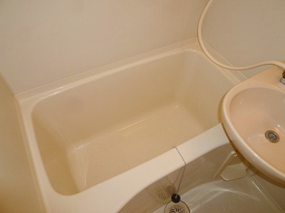 Bath. Guests can relax comfortably