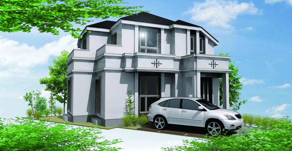 Rendering (appearance). (4 Building) Rendering