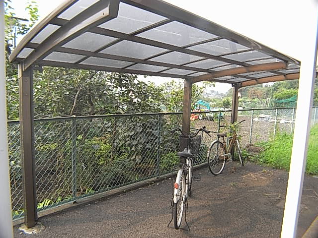 Other common areas. Covered parking lot