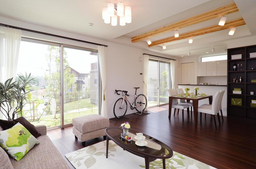 Living. ■ Model building living Indoor (July 2013) Shooting ※ Sales already dwelling unit