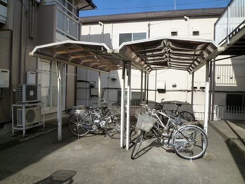 Other common areas. Covered parking lot