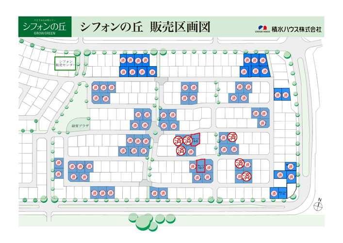 Compartment figure. Price - compartment view (within the red frame, Sales in ready-built condominium)