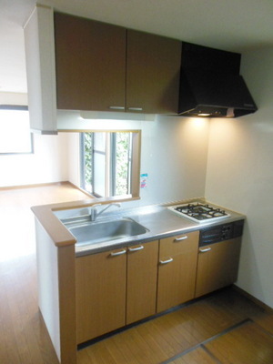 Kitchen. It is counter system Kitchen