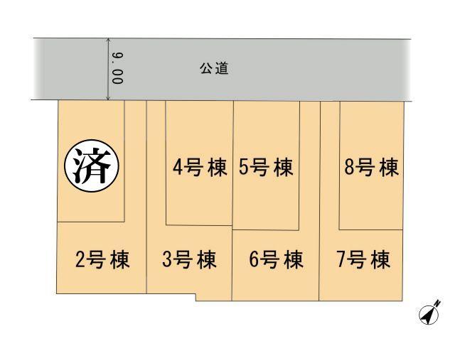 The entire compartment Figure. Designers House Minami-Osawa