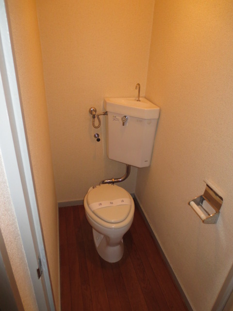 Toilet. Flush toilet