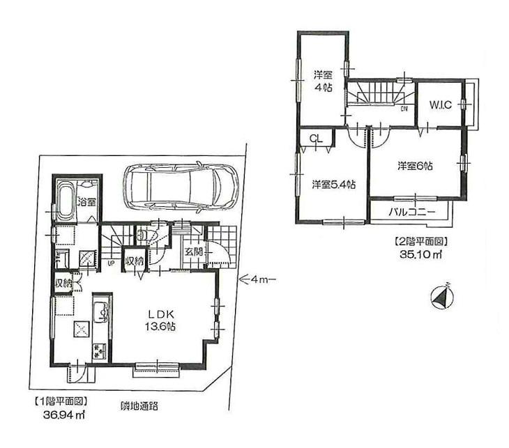 Floor plan. 26,800,000 yen, 3LDK, Land area 71.04 sq m , Building area 72.04 sq m