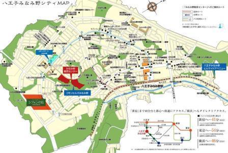 Local guide map. Information map