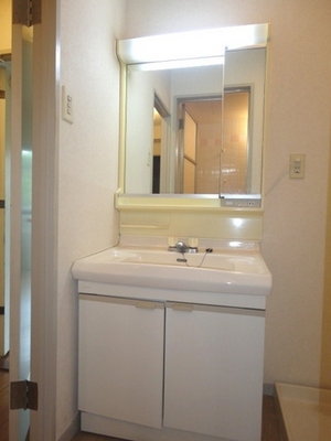 Washroom. Independent wash basin