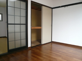 Living and room. Storage room