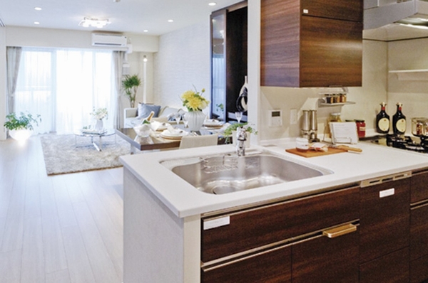 Conversation of family bouncy "face-to-face counter Kitchen" (same specifications)