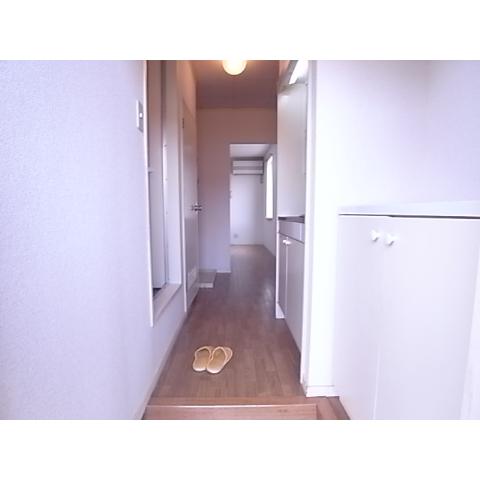 Entrance. It is the entrance with a shoebox