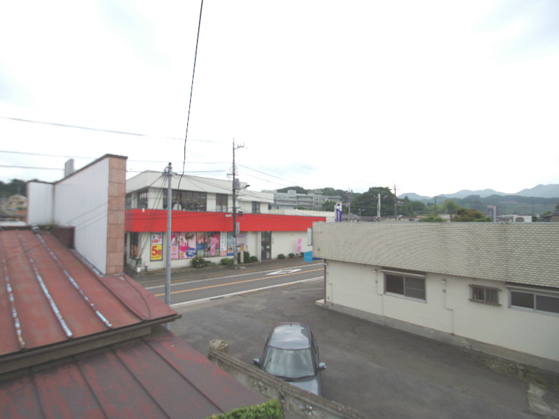 View. Landscape from the balcony