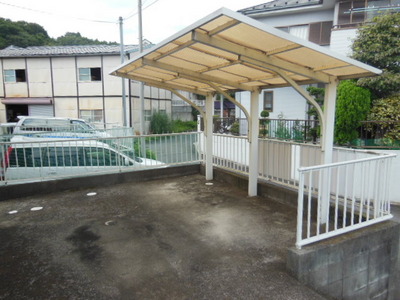 Other common areas. Covered parking lot