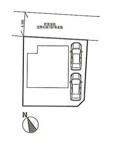 Compartment figure. 29,800,000 yen, 4LDK, Land area 126.72 sq m , Building area 99.78 sq m