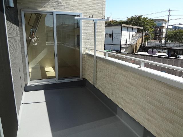 Balcony. Depth is a balcony