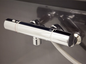 Bathing-wash room. Smart Thermo faucet