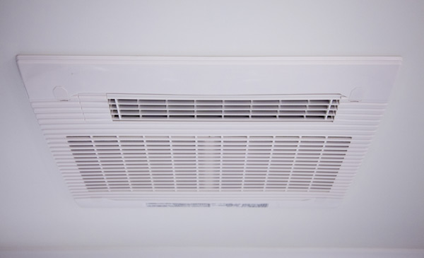 Bathing-wash room. Bathroom ventilation dryer