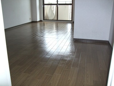 Other room space. Chic color living room.