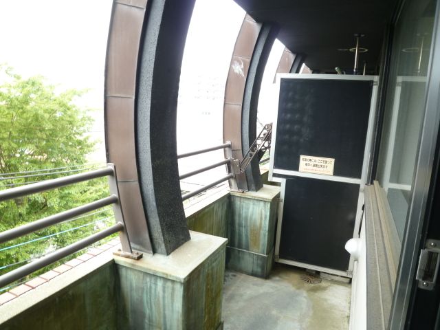 Balcony. Unique veranda