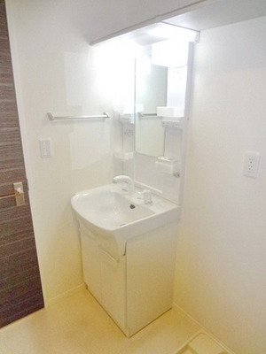 Washroom. Independent wash basin