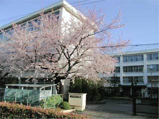 Junior high school. 1190m to Hachioji Municipal first junior high school
