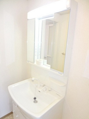 Washroom. Independent wash basin