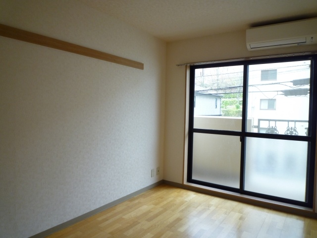 Living and room. Balcony side Western-style