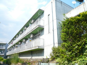 Building appearance. Student-only apartment