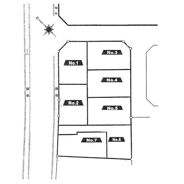 Compartment figure. Land price 15.2 million yen, Land area 100 sq m