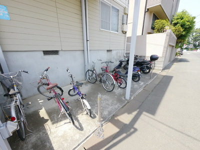 Other common areas. Bicycle-parking space
