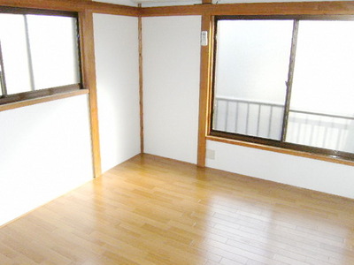 Living and room. Bright room in the corner room