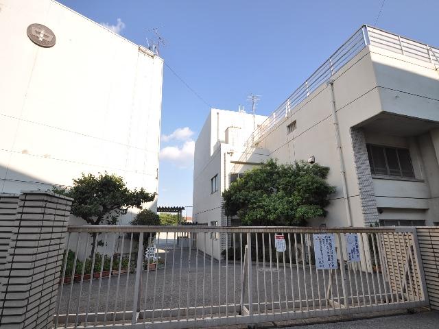Junior high school. Higashikurume 400m to stand Kurume junior high school