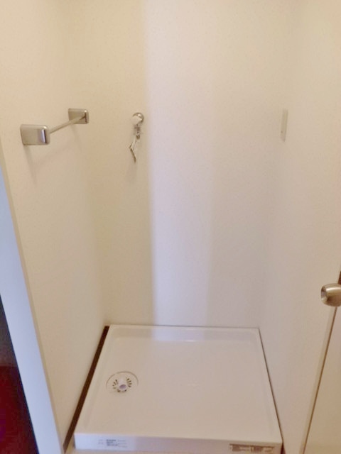 Other room space. Washing machine in the room