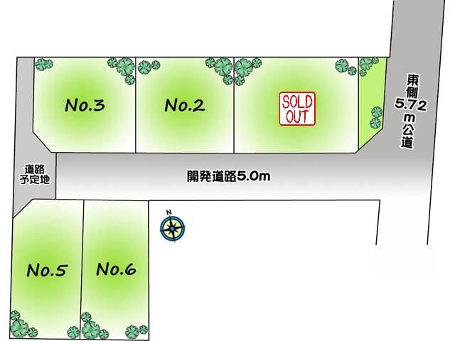 The entire compartment Figure. Higashikurume Saiwaicho 4-chome compartment view