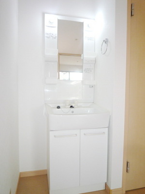 Washroom. Independent wash basin