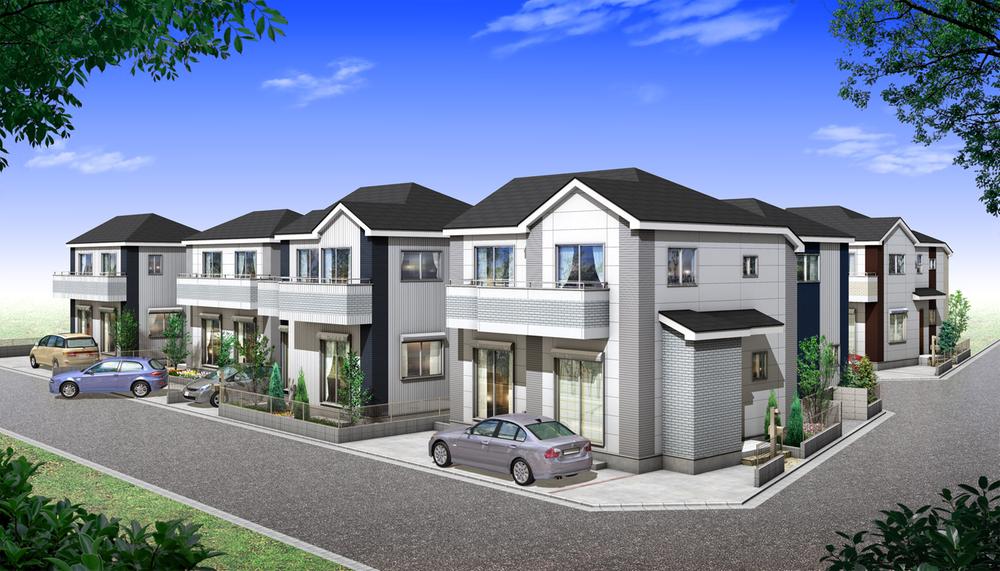 Cityscape Rendering. All 18 buildings of the cityscape to clear a site