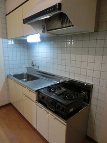 Kitchen. Two-burner stove kitchen