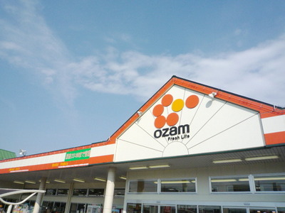 Supermarket. 1000m to Ozamu (super)
