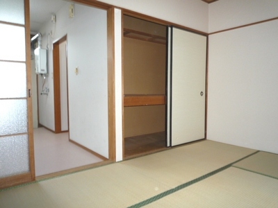 Living and room. Japanese-style storage